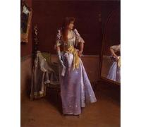 POSTERIIk Famous Animal Posters Vintage Picture Ready for the Ball by Alfred Stevens Modern Wall Decor for Home Decor 60x90cm