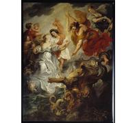 POSTERIIk Famous Animal Posters Vintage Picture Reconciliation of Queen Mary of Medicis and Her Son Louis Xiii by Peter Paul Rubens Modern Wall Decor for Home Decor 60x90cm