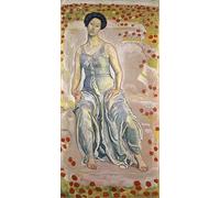 POSTERIIk Famous Animal Posters Vintage Picture Sacred Hour by Ferdinand Hodler Modern Wall Decor for Home Decor 60x90cm