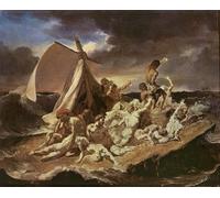 POSTERIIk Famous Animal Posters Vintage Picture Second Study for the Raft of the by Theodore Gericault Modern Wall Decor for Home Decor 60x90cm