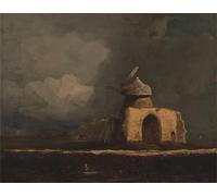 POSTERIIk Famous Animal Posters Vintage Picture St Benets Abbey by Sell Cotman Modern Wall Decor for Home Decor 60x90cm