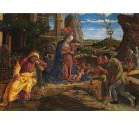 POSTERIIk Famous Animal Posters Vintage Picture the Adoration of the Shepherds Shortly After by Andrea Mantegna Modern Wall Decor for Home Decor 60x90cm