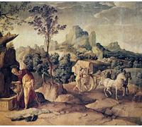 POSTERIIk Famous Animal Posters Vintage Picture the Apostle Philip Baptizing the Eunuch by Jan Van Scorel Modern Wall Decor for Home Decor 60x90cm