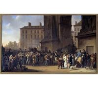 POSTERIIk Famous Animal Posters Vintage Picture the Conscripts of by Passing in Front of the Porte Saint Denis in Paris by Louis Leopold Boilly Modern Wall Decor for Home Decor 60x90cm