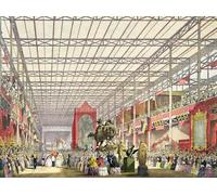 POSTERIIk Famous Animal Posters Vintage Picture the Foreign Nave At the Great Industrial Exhibition by Nash Modern Wall Decor for Home Decor 60x90cm
