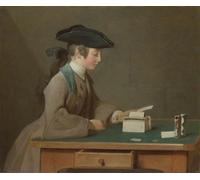 POSTERIIk Famous Animal Posters Vintage Picture the House of Cards by Jean-baptiste-simeon Chardin Modern Wall Decor for Home Decor 60x90cm