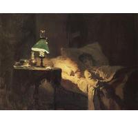 POSTERIIk Famous Animal Posters Vintage Picture the Ill Woman by Vasilij Dmitrievic Polenov Modern Wall Decor for Home Decor 60x90cm