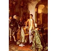POSTERIIk Famous Animal Posters Vintage Picture the Musician's Dilemma by Carl Herpfer Modern Wall Decor for Home Decor 60x90cm