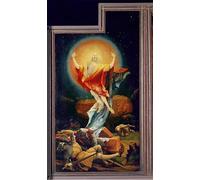 POSTERIIk Famous Animal Posters Vintage Picture the Resurrection of Christ From the Isenheim Altarpiece by Matthias Grünewald Modern Wall Decor for Home Decor 60x90cm