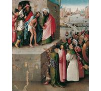 POSTERIIk Famous Animal Posters Vintage Picture the Tooth Puller the Bagpipe Player and the Wood Collectors Detail of the Central of the Haywain by Hieronymus Boske for Home Decor 60x90cm