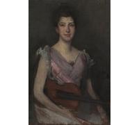 POSTERIIk Famous Animal Posters Vintage Picture the Violin Player by Jamess Abbott Mcneill Whistler Modern Wall Decor for Home Decor 60x90cm