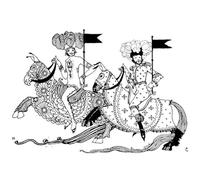 POSTERIIk Famous Animal Posters Vintage Picture the Year's At the Spring Page Decoration by Harry Clarke Modern Wall Decor for Home Decor 60x90cm