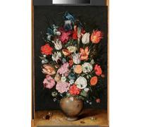 POSTERIIk Famous Animal Posters Vintage Picture Vase of Flowers by Jan the Elder Brueghel Modern Wall Decor for Home Decor 60x90cm