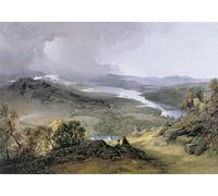 POSTERIIk Famous Animal Posters Vintage Picture Windermere From Orrest Head by Baker Pyne Modern Wall Decor for Home Decor 60x90cm