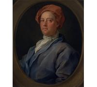 POSTERIIk Famous Modern Artwork Art Mural Barrister of the Inner Temple by William Hogarth Oil Paintings Pictures for Home Decor 60x90cm