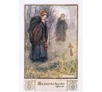 POSTERIIk Famous Modern Artwork Art Mural But Found Dear Daisy There Before Me by Charles Edmund Brock Oil Paintings Pictures for Home Decor 60x90cm