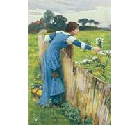 POSTERIIk Famous Modern Artwork Art Mural Circe Offering the Cup to Ulysses by John William Waterhouse Oil Paintings Pictures for Home Decor 60x90cm