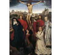 POSTERIIk Famous Modern Artwork Art Mural Crucifixion Central From the of Jan Crabbe by Hans Memling Oil Paintings Pictures for Home Decor 60x90cm