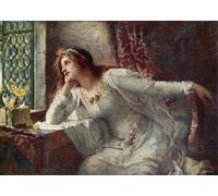 POSTERIIk Famous Modern Artwork Art Mural Mariana by Henrietta Rae Oil Paintings Pictures for Home Decor 60x90cm