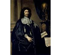 POSTERIIk Famous Modern Artwork Art Mural Portrait of Jean Baptiste Colbert De Torcy by Claude Lefebvre Oil Paintings Pictures for Home Decor 60x90cm