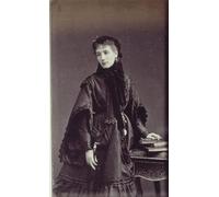 POSTERIIk Famous Modern Artwork Art Mural Portrait of Sarah Bernhardt in Town Costume by Adolphe Eugene Disderi Oil Paintings Pictures for Home Decor 60x90cm