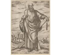 POSTERIIk Famous Modern Artwork Art Mural Saint Andrew by Antonio Tempesta Oil Paintings Pictures for Home Decor 60x90cm