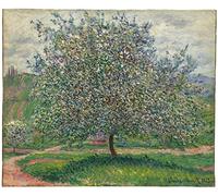 POSTERIIk Famous Modern Artwork Art Mural The Apple tree by Claude Monet Oil Paintings Pictures for Home Decor 60x90cm