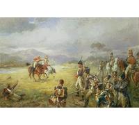 POSTERIIk Famous Modern Artwork Art Mural the Duel Fair Play by Robert Alexander Oil Paintings Pictures for Home Decor 60x90cm