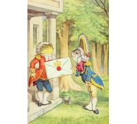 POSTERIIk Famous Modern Artwork Art Mural the Fish-footman Delivering an Invitation to the Duchess Illustration by Tenniel Oil Paintings Pictures for Home Decor 60x90cm
