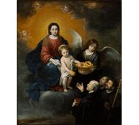 POSTERIIk Famous Modern Artwork Art Mural the Infant Christ Distributing Bread to the Pilgrims by Bartolomé Esteban Murillo Oil Paintings Pictures for Home Decor 60x90cm