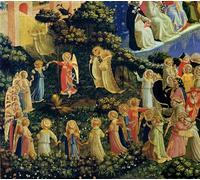 POSTERIIk Famous Modern Artwork Art Mural the Last Judgement by Fra Angelico Oil Paintings Pictures for Home Decor 60x90cm