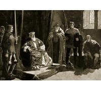 POSTERIIk Famous Modern Artwork Art Mural the Parliament of Owen Glendower Who Brought About Welsh Independent Rule by John Harris Valda Oil Paintings Pictures for Home Decor 60x90cm