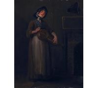 POSTERIIk Famous Modern Artwork Art Mural the Savoyard Girl by William Hogarth Oil Paintings Pictures for Home Decor 60x90cm