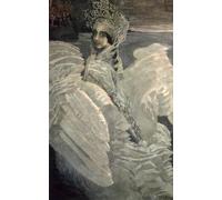 POSTERIIk Famous Modern Artwork Art Mural the Swan by Mikhail Aleksandrovich Vrubel Oil Paintings Pictures for Home Decor 60x90cm