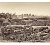 POSTERIIk Famous Modern Artwork Art Mural Yard for Construction Materials Windmills Are in the in Alexandria Egypt by Félix Bonfils Oil Paintings Pictures for Home Decor 60x90cm
