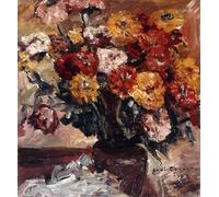 POSTERIIk Famous Modern Artwork Art Mural Zinnien by Lovis Corinth Oil Paintings Pictures for Home Decor 60x90cm