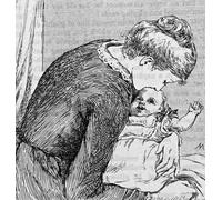 POSTERIIk Famous Print Pop Art Wall Art Graffiti a Mother Cuddling Her Child by Mary Ellen Edwards Art Prints for Home Decor 60x90cm