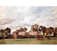 POSTERIIk Famous Print Pop Art Wall Art Graffiti a Suffolk Landscape by John Constable Art Prints for Home Decor 60x90cm