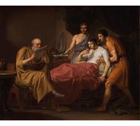 POSTERIIk Famous Print Pop Art Wall Art Graffiti Alexander the Great on His Sickbed by C W Eckersberg Art Prints for Home Decor 60x90cm