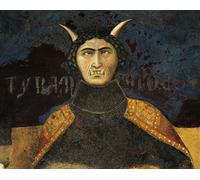 POSTERIIk Famous Print Pop Art Wall Art Graffiti Allegory of Bad Government Tyranny by Ambrogio Lorenzetti Art Prints for Home Decor 60x90cm