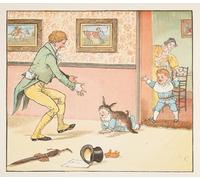 POSTERIIk Famous Print Pop Art Wall Art Graffiti Baby Bunting Wrapped in Animal by Famous Artist Art Prints for Home Decor 60x90cm