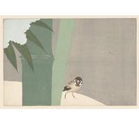 POSTERIIk Famous Print Pop Art Wall Art Graffiti Bamboo in the Snow by Kamisaka Sekka Art Prints for Home Decor 60x90cm
