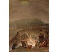 POSTERIIk Famous Print Pop Art Wall Art Graffiti Baptism of Christ by Aert De Gelder Art Prints for Home Decor 60x90cm