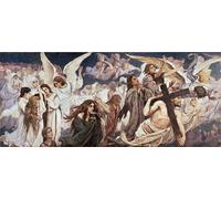 POSTERIIk Famous Print Pop Art Wall Art Graffiti Before the Paradise by Mikhailovich Vasnetsov Art Prints for Home Decor 60x90cm