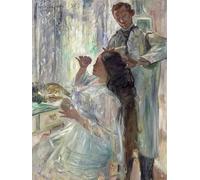 POSTERIIk Famous Print Pop Art Wall Art Graffiti Charlotte Corinth At Her Dressing Table by Lovis Corinth Art Prints for Home Decor 60x90cm