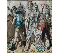 POSTERIIk Famous Print Pop Art Wall Art Graffiti Christ and the Adulteress by Max Beckmann Art Prints for Home Decor 60x90cm