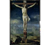 POSTERIIk Famous Print Pop Art Wall Art Graffiti Christ on the Cross Before by Philippe De Champaigne Art Prints for Home Decor 60x90cm