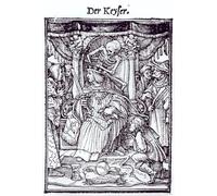 POSTERIIk Famous Print Pop Art Wall Art Graffiti Death and the Emperor by Hans Holbein Der Jüngere Art Prints for Home Decor 60x90cm