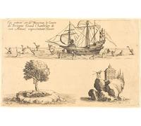 POSTERIIk Famous Print Pop Art Wall Art Graffiti Entry of M Le Comte De Brionne Grand Chamberlain of His Highness by Jacques Callot Art Prints for Home Decor 60x90cm