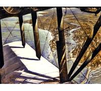 POSTERIIk Famous Print Pop Art Wall Art Graffiti From a Paris Plane by Christopher Richard Wynne Nevinson Art Prints for Home Decor 60x90cm